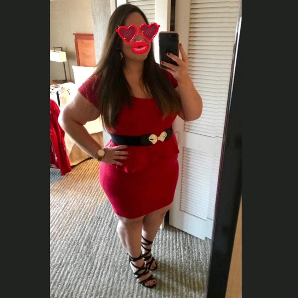 Torrid Red BodyCon Dress